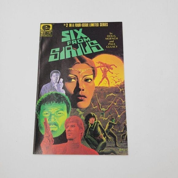 Epic Comics Six From Sirius Comic Book Lot #1-4 Limited Series - Picture 4 of 9